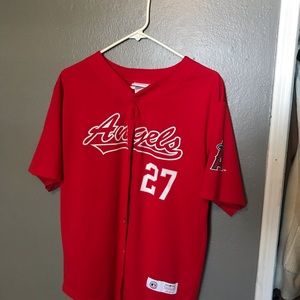 Angels Baseball Mike Trout Jersey